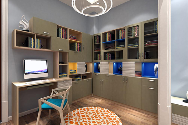 西雅圖之韻轉(zhuǎn)角書柜